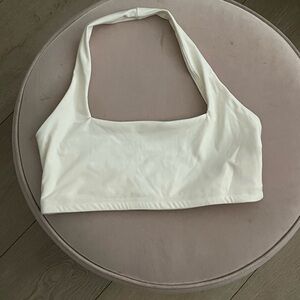 BuffBunny Cream Halter Top